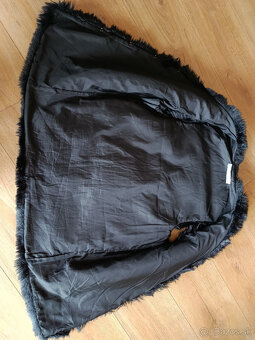 Kožušinová vesta čierna, UNI - 2