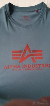 Predám tričko Alpha Industries, veľkosť M. - 2