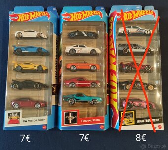 Hot Wheels packy - 2