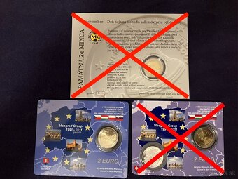 Mincové kartičky - coincards - Slovensko - autorské edície - 2