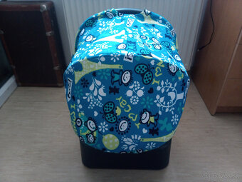 Strieška na autosedačku tyrkysová - 2