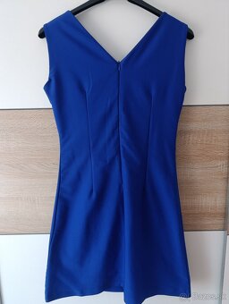 Spoločenské šaty-kralovsky modré - 2