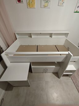 detská multifunkčná posteľ s písacím stolíkom - 2