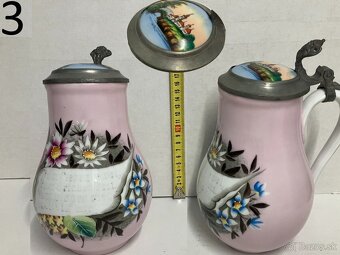 Staré pivové krígle slovenské české nemecké - 2