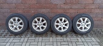 Zimné pneumatiky hliníkové disky sada kolies - 2