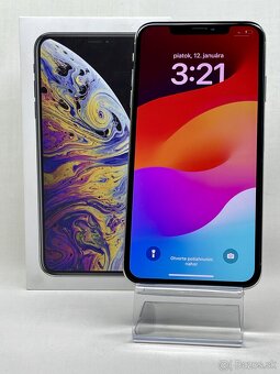 Apple iPhone XS Max 64 GB Silver, ZÁRUKA 12 MESIACOV - 2
