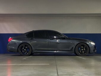 BMW 740d xDrive 2016 - 186 000 km - 25 000€ bez DPH - 2