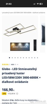 ☘️ [AKTUÁLNE] - LED stropné svietidlo - 2