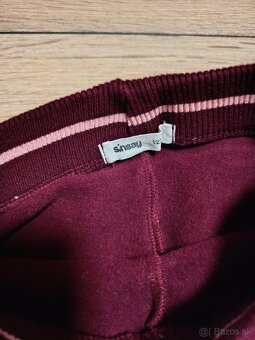 Dievčenské oteplené legíny, veľkosť 122 - 2