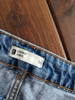 Gina tricot riflová sukňa M - 2