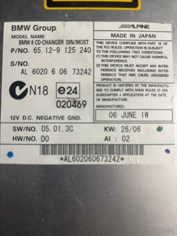 Menic cd bmw E60 - 2