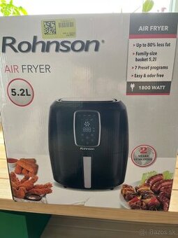 Air Fryer Rohnson R-2820 – plne funkčná, vo výbornom stave - 2