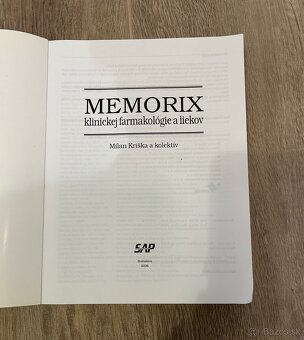 Memorix klinickej farmakológie a liekov - 2