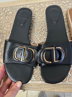 Slapky na styl dior a na styl hernes - 2