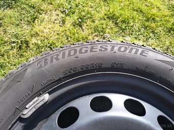 205/55R16 6Jx16 na plechových diskoch + nepoužitá rezerva - 2