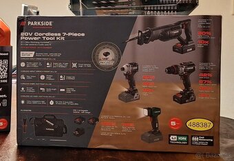 8 - dielna Parkside súprava náradia - 2