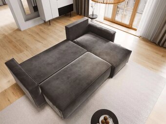 Zamatová  sedačka - 2