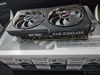 Predám ASUS DUAL GeForce RTX 3060 Ti V2 MINI - 2