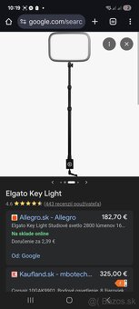 Predám Elgato key light - 2