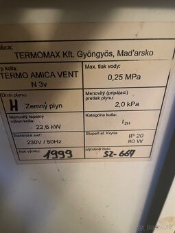Plynový kotol - 2