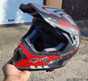 Detská motocross prilba - 2