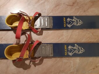 Stare drevene detske lyze ARTIS - 2