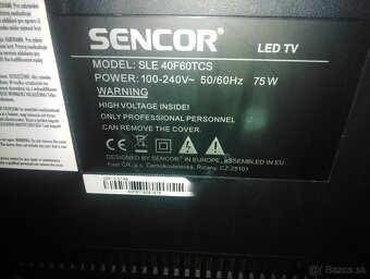 Sencor SLE 40F60TCS - 2
