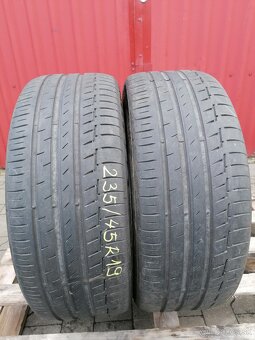 Letne 235/45R19 Continental 2ks - 2