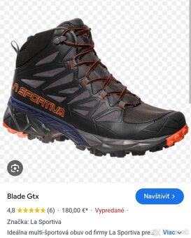 panske LA SPORTIVA Blade GTX velkost 45 - 2
