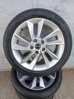 Predám alu kola 5x112 R17 BORBET na W,SKODA SEAT AUDI - 2