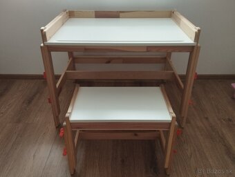 Rastúci stôl a stolička IKEA - 2