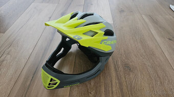 Detská prilba Cratoni C-Maniac Grey/Lime S/M 52-56cm - 2