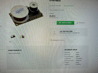 Predám výhybku BS ACOUSTIC pre reproduktory 8 Ohm - 2