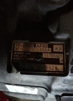 Automatická prevodovka pre Fiat a Alfa - TF80SC - 2