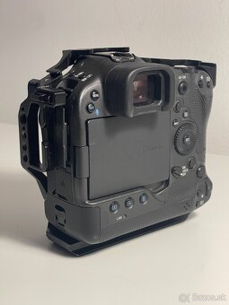 canon r3, 2x bateria, 330 gb cfexpress B, smallrig cage - 2