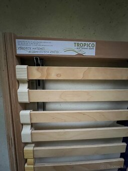 2 ks rucne polohovatelne rosty 80x195 cm - 2