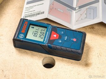 Bosch GLM 4000 laserový merač vzdialenosti 40 m - 2