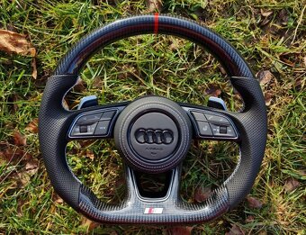 VYHRIEVANY VOLANT AUDI / KARBÓN ŠPORTOVÝ ZKOSENY - 2