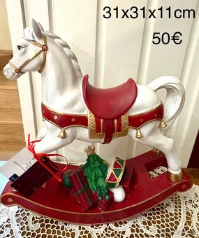 VILLEROY & BOCH VIANOČNÝ HOJDACÍ KONÍK - 2
