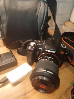 Predám zrkadlovku Sony a300 - 2