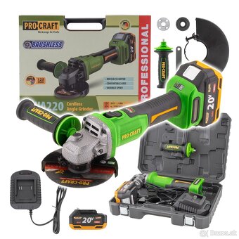 Predám akumulátorová uhlová brúska - 2