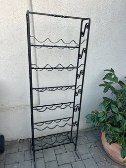 Predám kovaný stojan na Vino - 2