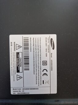 Samsung televízor 32" UE32D6100SW - 2