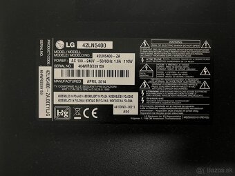 Full HD LED TV LG42LN5400 - 2