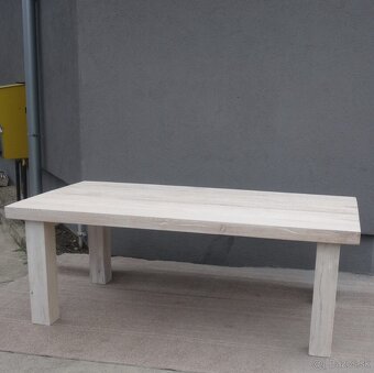 Stôl jedálenský – 75 x 200 x 101 cm ( v + d + š ). - 2