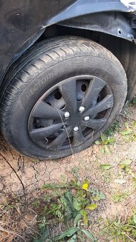 Letne pneu+disky honda jazz 4x100 R14 - 2