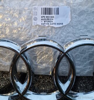Predám znak Audi 8P0853605 - 2