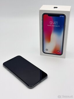 Apple iPhone X 64GB Space Gray 92% Zdravie Batérie - 2