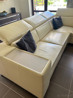 Extra veľká luxusná kožená sedačka Phase - 2