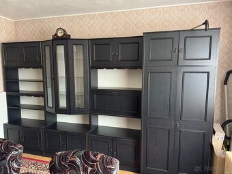 Obývačková stena čierna - 2